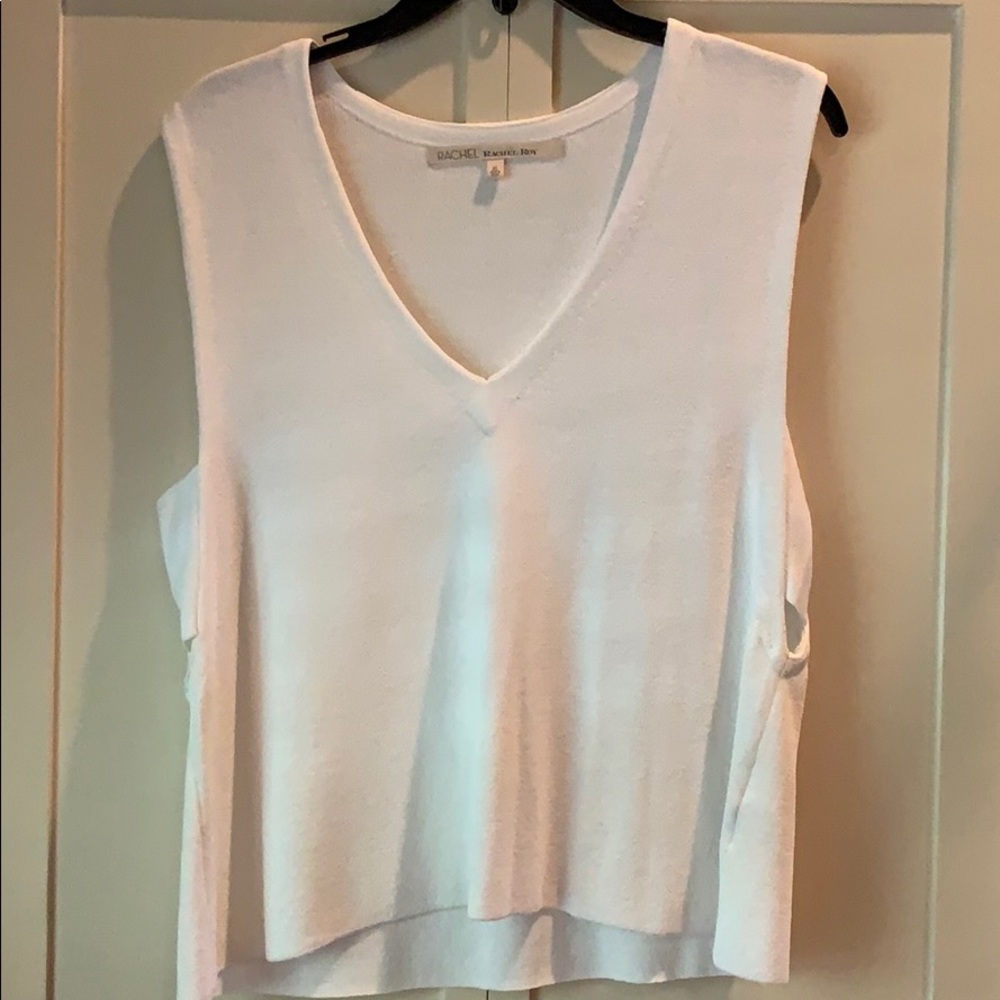 Short sleeve sweater top